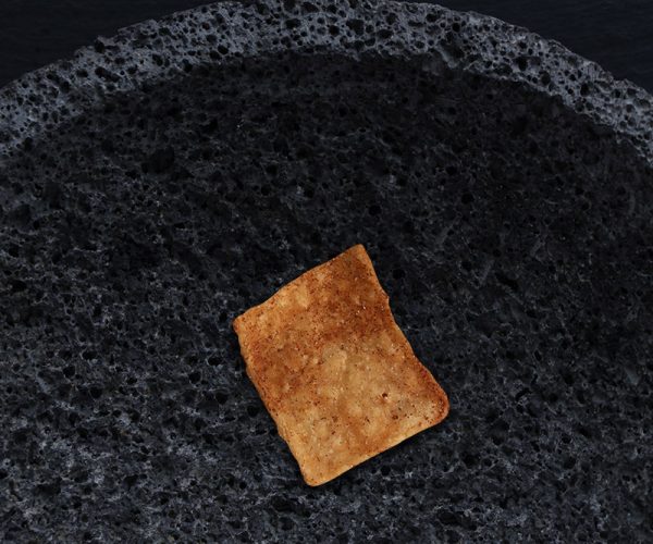 cinnamon Tortilla Chip in Molcajeta